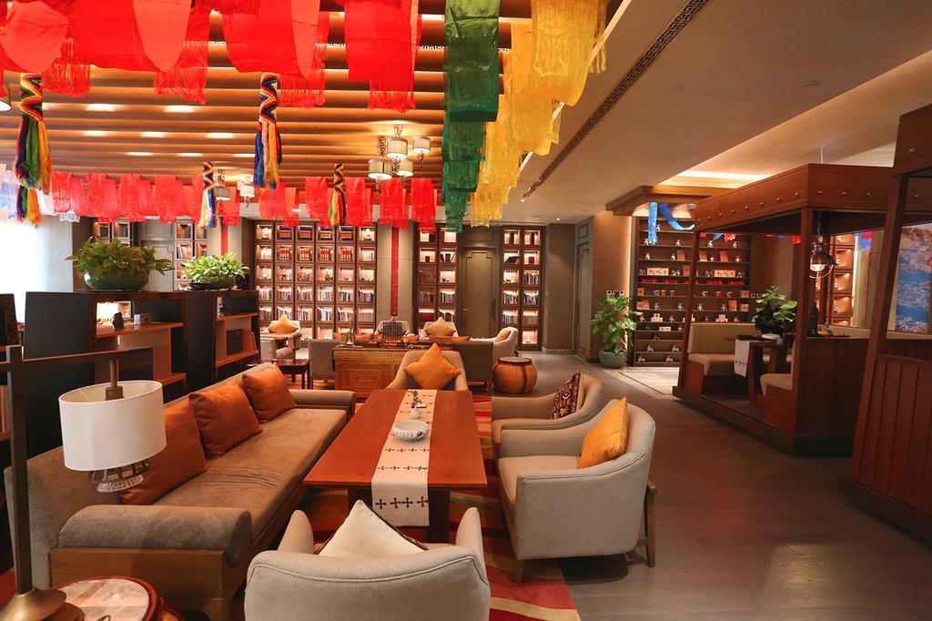 Chengdu Tibetan Hotel-Free Welcome Tibetan Tea Exteriör bild